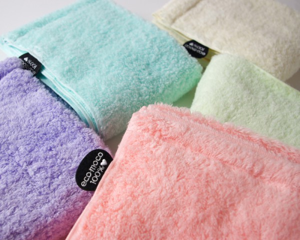 エコモコフワフワフェイスタオル ecomoco fuwafuwa facetowel 