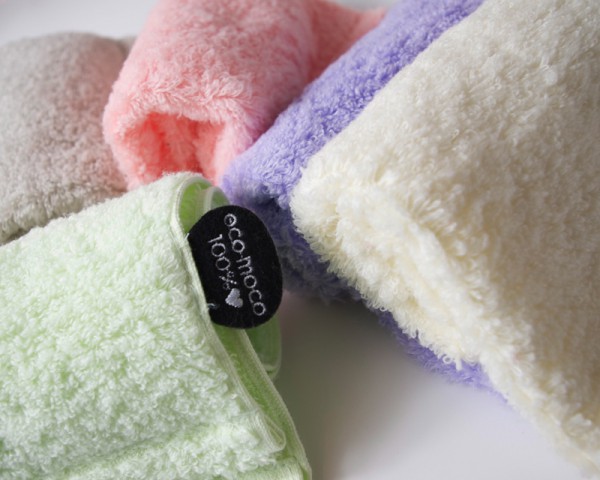 エコモコフワフワハンドタオル ecomoco fuwafuwa handtowel 