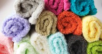エコモコフワフワハンドタオル ecomoco fuwafuwa handtowel