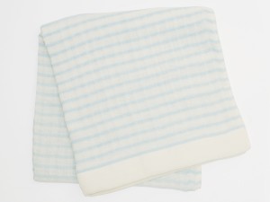 6重 Gauze border Bath towel / 6重ガーゼボーダーバスタオル