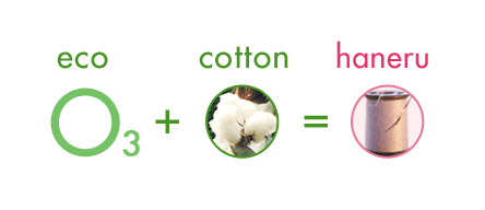 O3+cotton=haneru