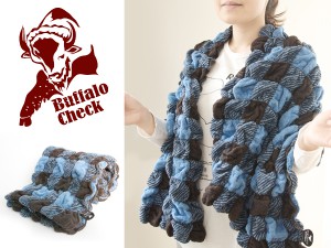 バッファローチェックバスタオル・Buffalo check bath towel